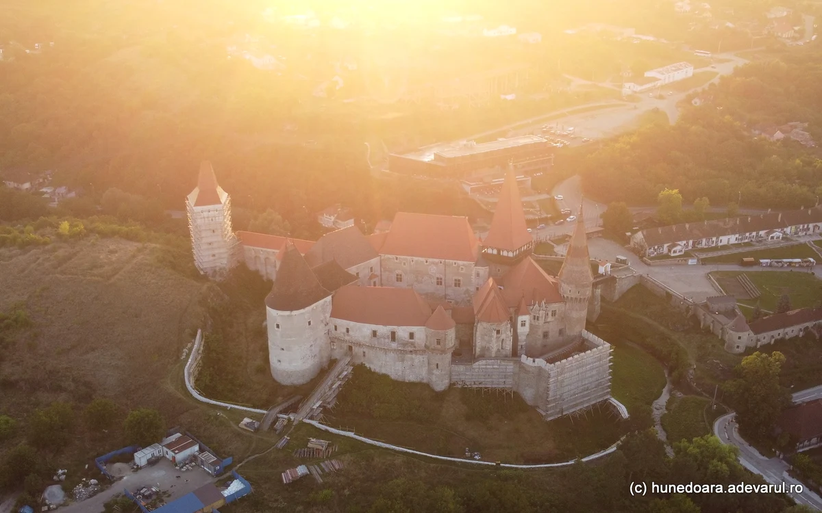 Castelul Corvinilor din Hunedoara. Foto Daniel Guță ADEVĂRUL