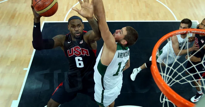 Mediafax | LeBron James a fost omul decisiv pe care SUA l-au câştigat contra Lituaniei la JO