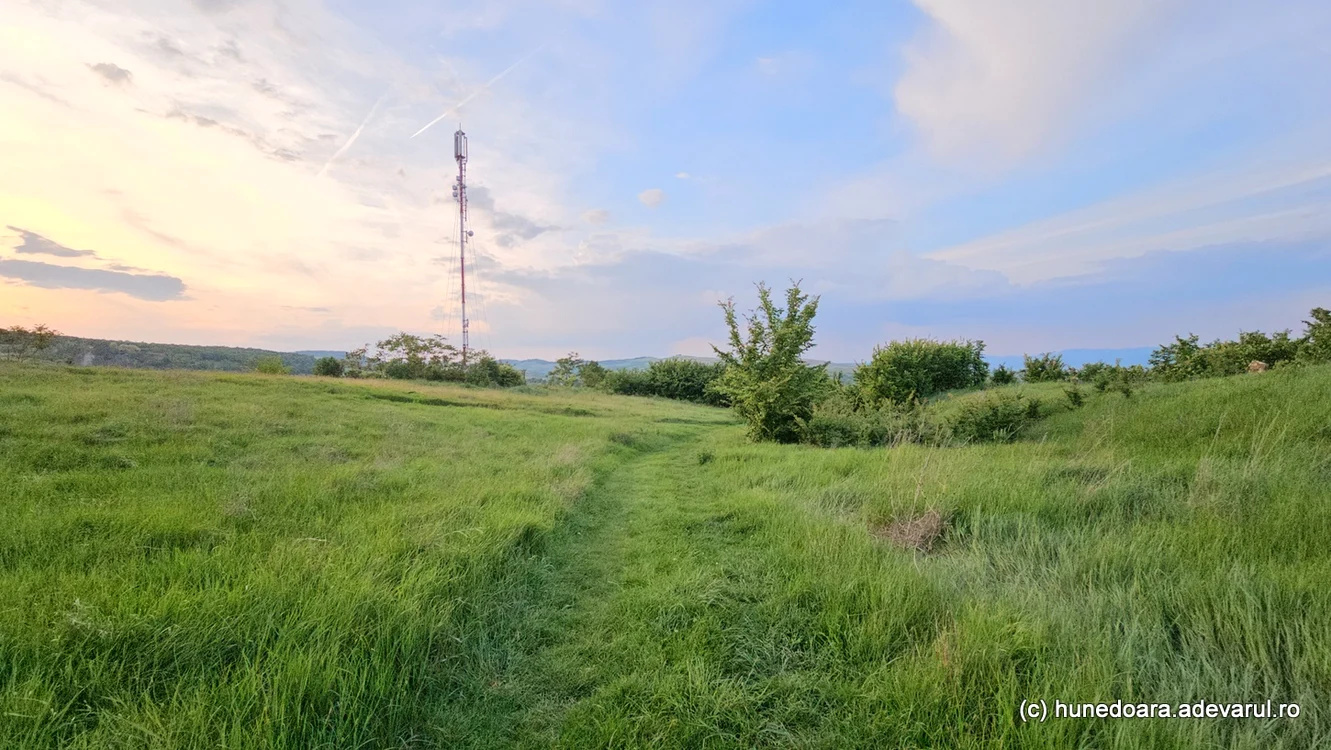 Dealul Sanpetru din Hunedoara (foto: Daniel Guță / ADEVĂRUL)