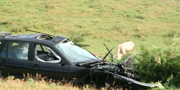 Reşiţa: VIDEO Accident cumplit pe drumul mortii din Banat (GALERIE FOTO)
