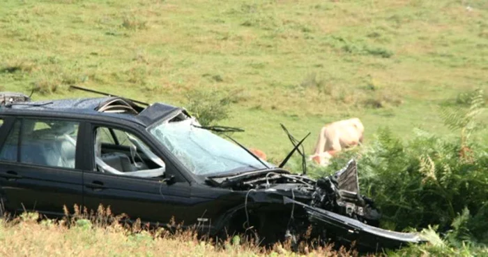 Reşiţa: VIDEO Accident cumplit pe drumul mortii din Banat (GALERIE FOTO)