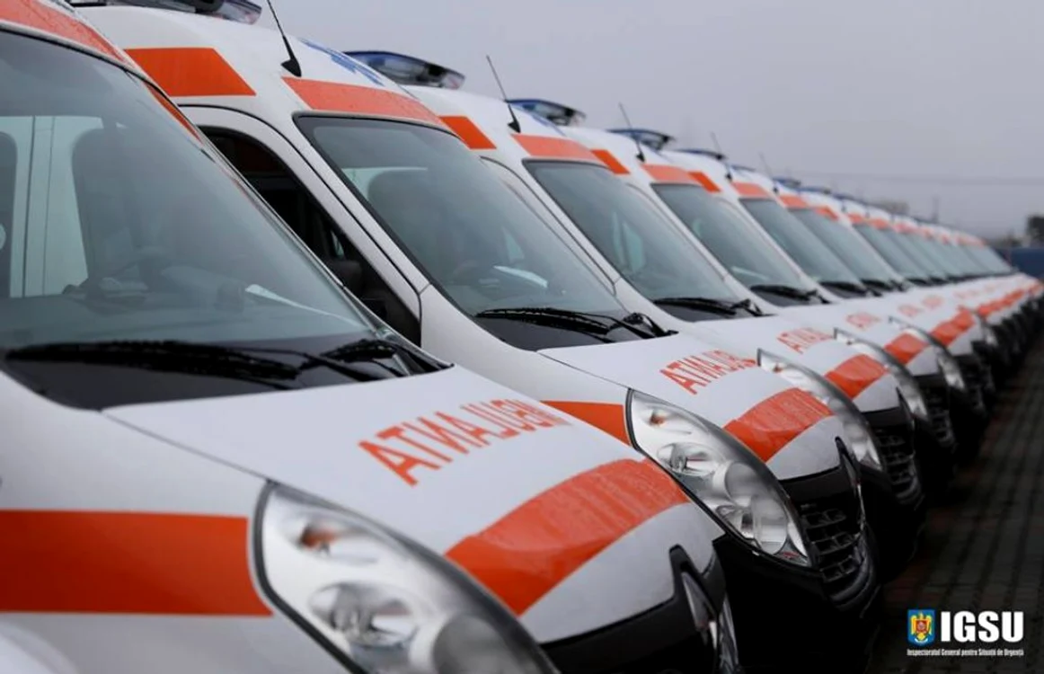 Ambulnaţe noi  FOTO: IGSU