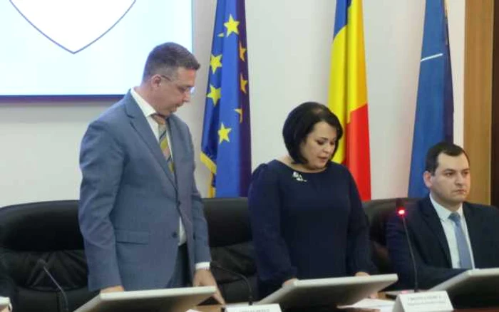 Cristina Stoica a depus jurământul