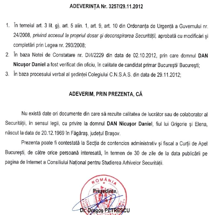 Document CNSAS