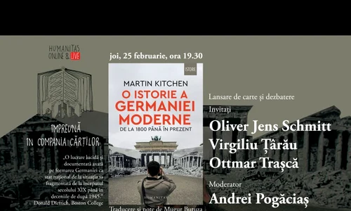 Dezbatere Humanitas: „O istorie a Germaniei moderne” de Martin Kitchen jpeg