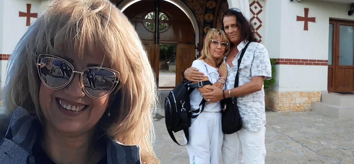Paula Iorga și iubitul ei, solistul Aurel Dincă 