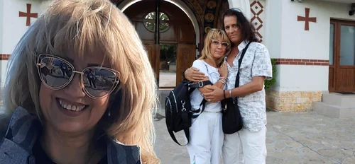 Paula Iorga și iubitul ei, solistul Aurel Dincă 