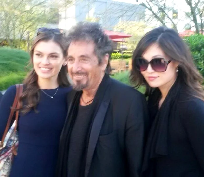 Silvia l-a cunoscut pe Al Pacino la un festival de film