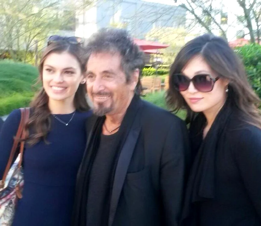 Silvia l-a cunoscut pe Al Pacino la un festival de film