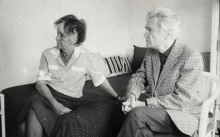 Emil Cioran, alături de Simone Boué, femeia care i-a fost alături aproape jumătate de secol                   FOTO flickriver.com