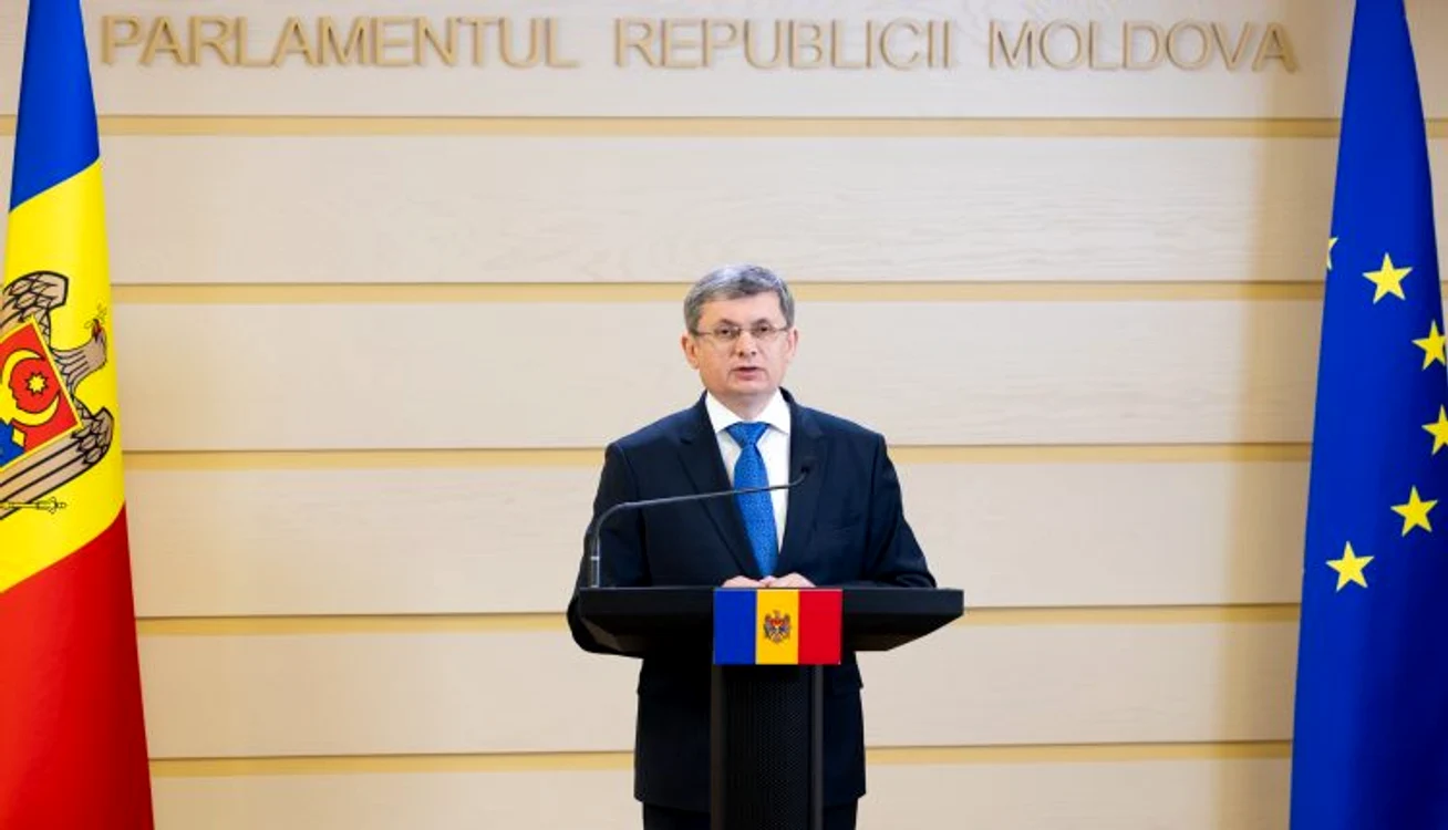 Igor Grosu îndeamnă partidele să promoveze aderarea țării la UE. FOTO: Parlament.md