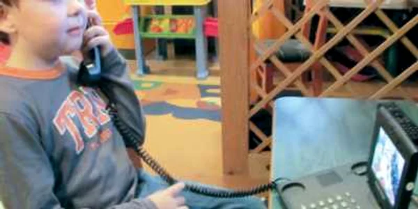 Horea Ardelean (6 ani) a cerut cadouri şi pentru părinţi, asigurându-l pe Moş că şi ei au fost foarte cuminţi