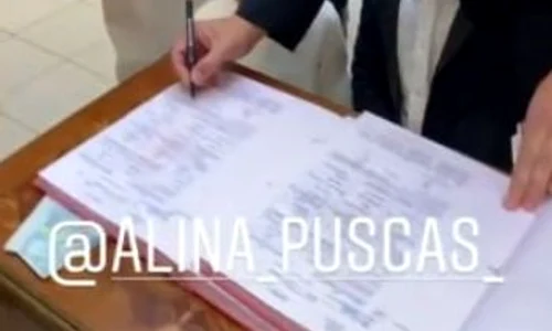 Micuții Alinei și ai lui Mihai le au fost alături în marea zi, îmbrăcați elegant  jpeg