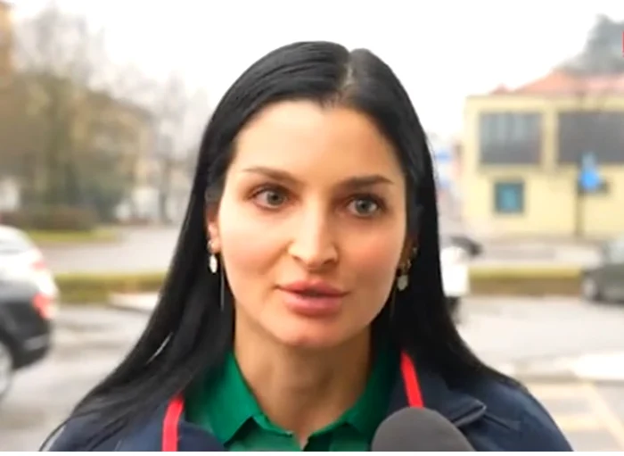 Femeia martoră la incident. Sursă foto: Captură video LaPress