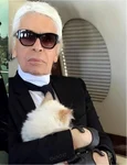 pisica lui Karl Lagerfeld, Vogue  foto   Instagram jpg