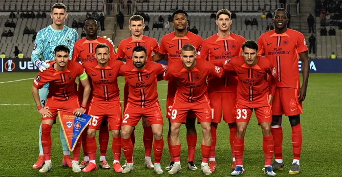 Campioana își continuă drumul în Europa League. Foto Facebook FCSB