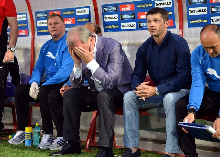 Dinu Gheorghe (centru) speră ca Astra să-şi rezolve situaţia datoriilor, iar clubul să primească până la urmă banii de la UEFA. FOTO: Răzvan Păsărică