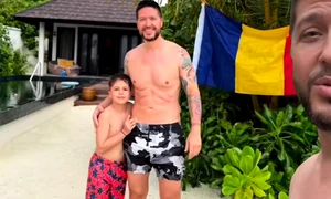 Ce a făcut Jorge cu steagul României în Maldive!