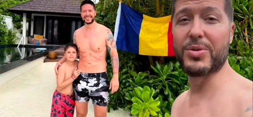 Ce a făcut Jorge cu steagul României în Maldive!