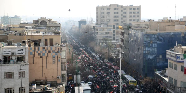 Proteste pro guvernmentale  teheran FOTO profimedia jpg