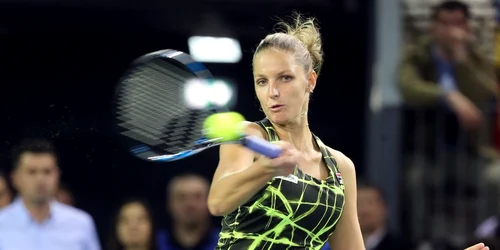 Karolina Pliskova Romania Cehia Fed Cup FOTO Inquam Photos/Mircea Rosca