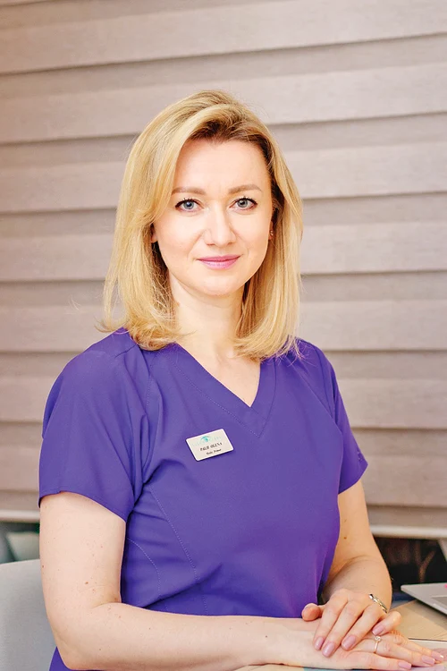 Olena Palli, medic  primar oftalmolog