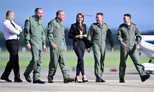Kate Middleton la baza militară aeriană regală Yeovilton, Profimedia (6) jpg