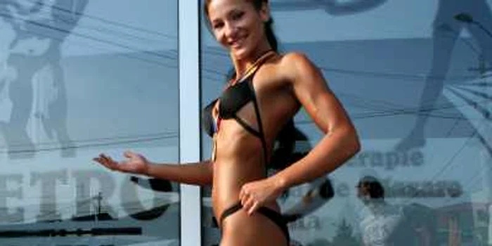 Aurora Maria Stanciu, campioana naţională la bodyfitness