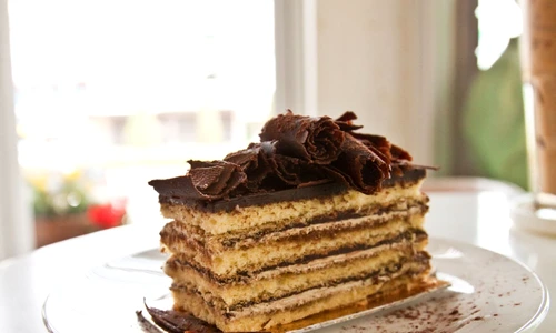 11475070   delicious slice of chocolate cake on a plate jpeg