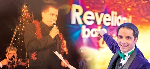 Dan Negru, la primul Revelion filmat pentru TVR