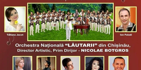 Lăutarii şi maestrul Nicolae Botgros sunt numele mari ale Galei Festivalului Internaţional „Mărul de Aur“ de la Bacău