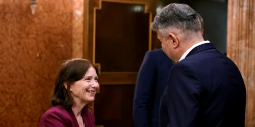 Premierul Marcel Ciolacu a discutat marți cu ambasadoarea SUA în România, Kathleen Ann Kavalec jpg
