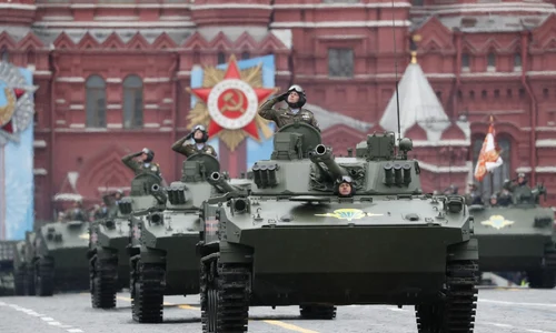 Paradă de Ziua Victoriei în Moscova. Foto EPA-EFE