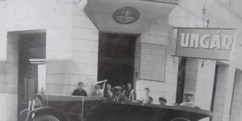 Maşină în anii 40 la Timişoara