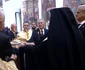 Theodor Stolojan, Ilie Bolojan, Marcel Ciolacu, Emil Constantinescu, Viorica Dăncilă, Nicolae Văcăroiu, Adrian Năstase la funeraliile de stat ale lui Ion Iliescu la Palatul Cotroceni. FOTO: captură de ecran