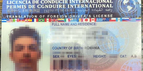 minor din Dolj cu permis fals FOTO Politia de frontiera jpg
