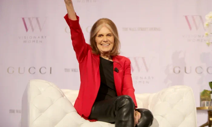 gloria steinem speaks onstage visionary 139431565 webp