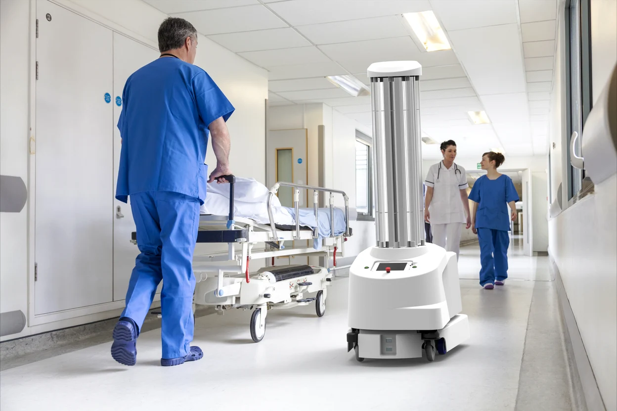 Niciun spital din România nu este dotat cu roboți autonomi de dezinfecție pentru combaterea coronavirusului