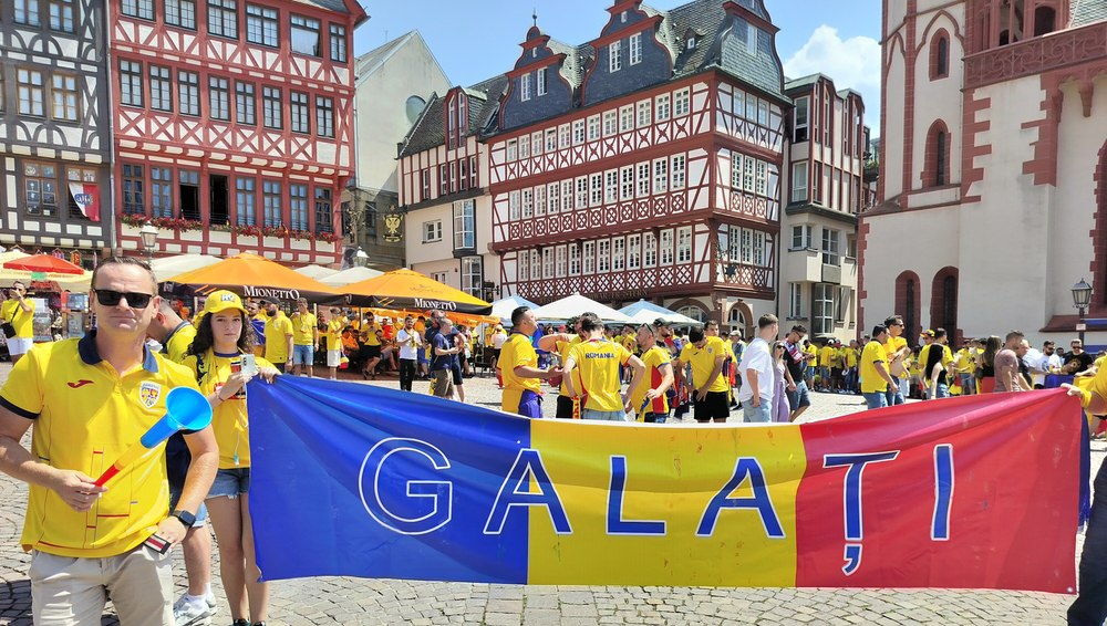 România, la înălțime și la Frankfurt. Numărul extraordinar al fanilor tricolori așteptați la meciul de diseară GALERIE FOTO