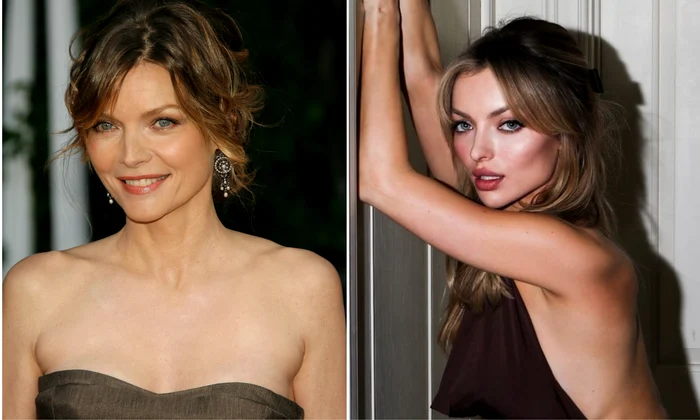Michelle Pfeiffer vs Francesca Eastwood   Getty Images, Instagram jpg