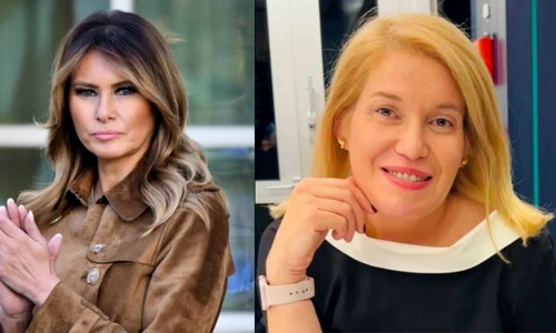 Melania Trump, Georgiana Pascu, foto Shutterstock, Facebook jpg