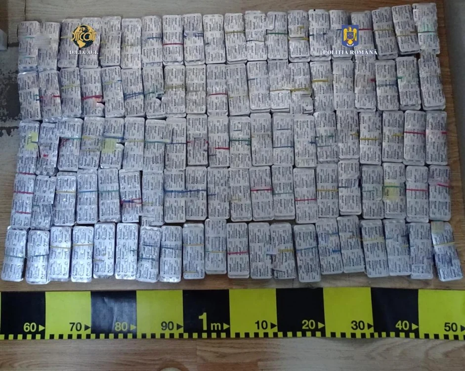 O parte din marfa confiscată FOTO DIICOT