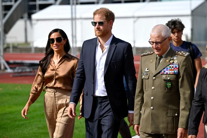 Meghan Markle și Prințul Harry la Invictus 2023, Getty (3) jpg