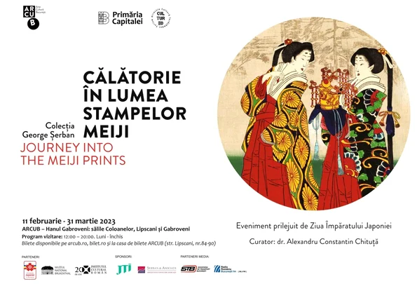 Expoziția „Călătorie în lumea stampelor Meiji”