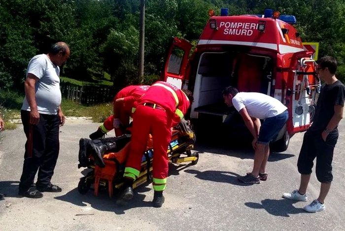 Accident de motocicletă. ARHIVĂ.