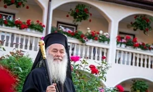 Părintele arhimandrit Ghelasie Țepeș, starețul Mănăstirii „Sf  Mare Mucenic Dimitrie” din Sighișoara jpeg