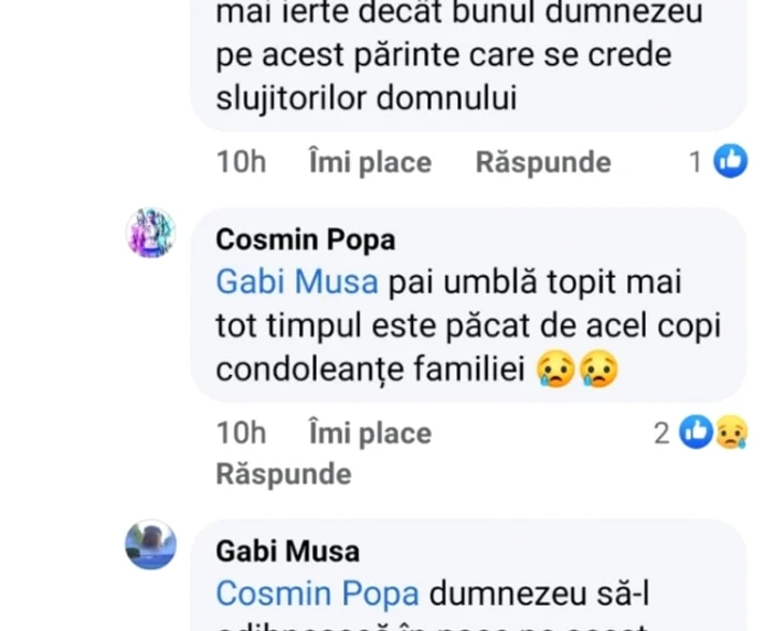 accident bobicesti - postari facebook
