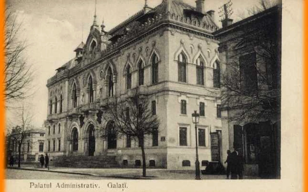 Aşa arăta la începutul anilor 1900 Palatul Administrativ