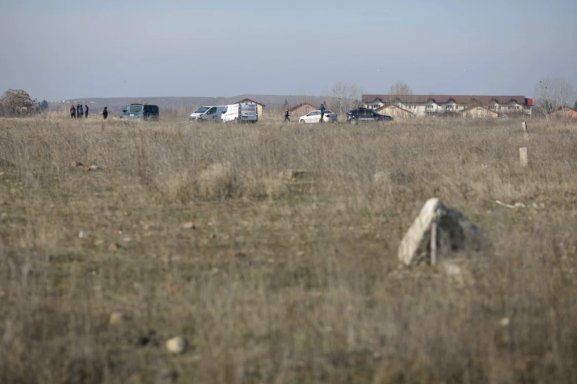 Zona în care a fost găsită femeia FOTO Inquam 