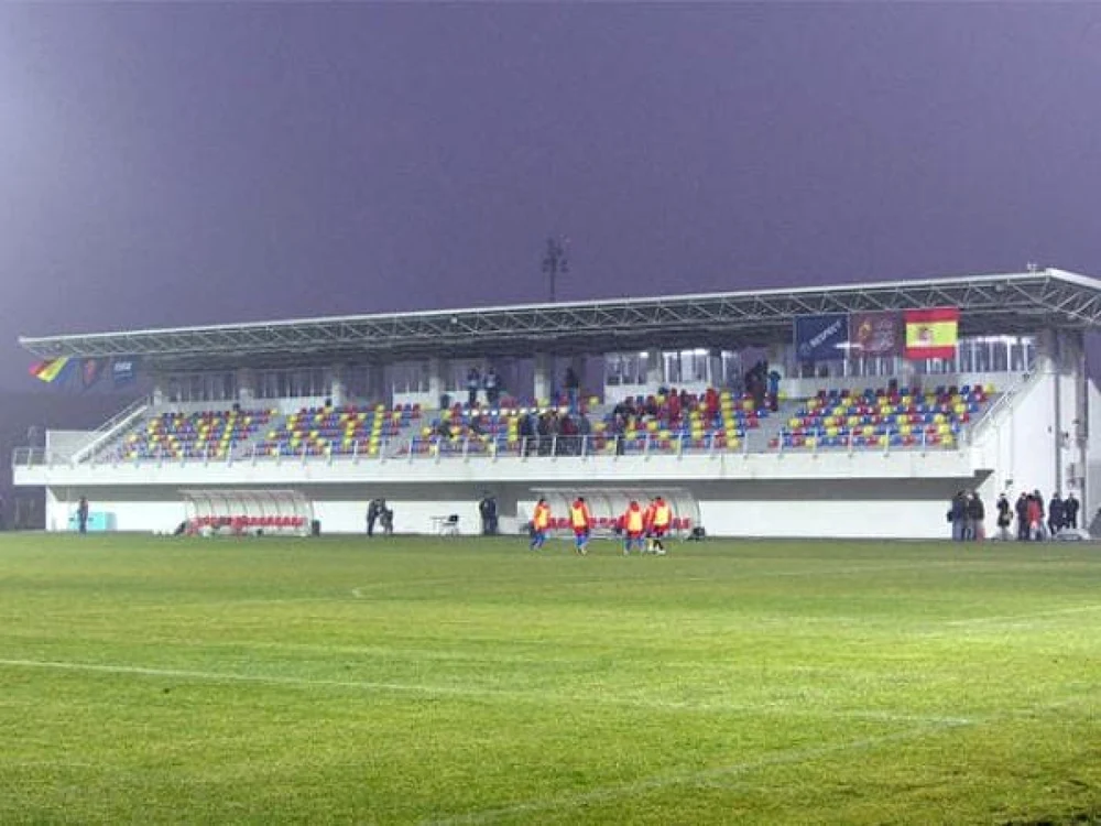 Baza de la Buftea. FOTO: AFC Chindia